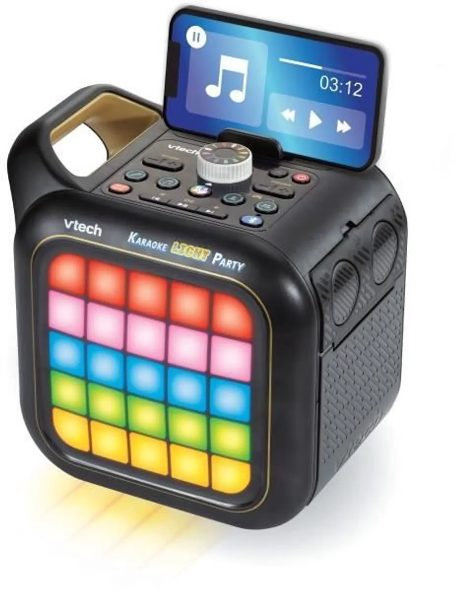 Vtech Karaoke Lichtfeest - 2 Microfoons - Multicolor - afbeelding 6 van 6