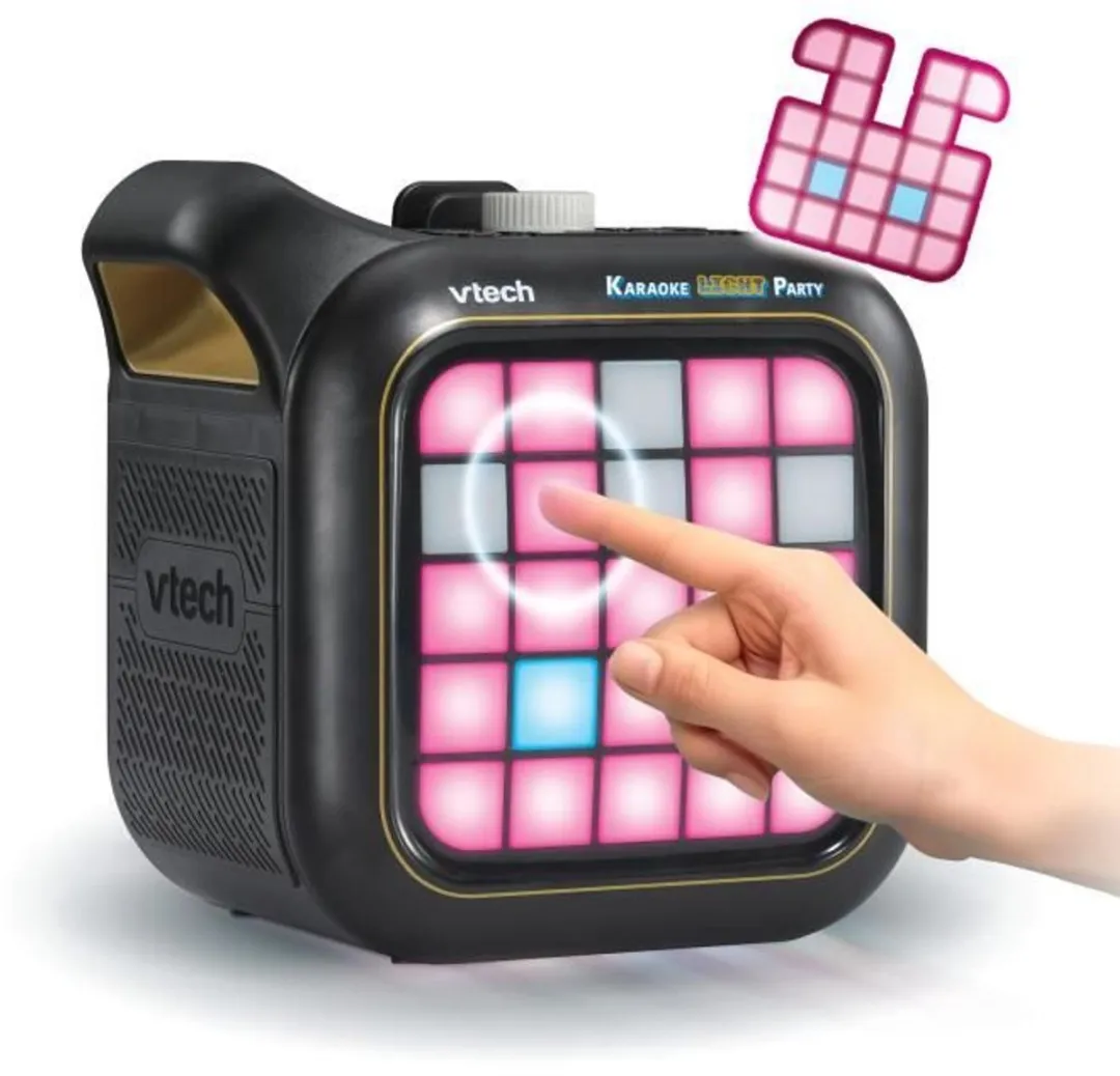 Vtech Karaoke Lichtfeest - 2 Microfoons - Multicolor