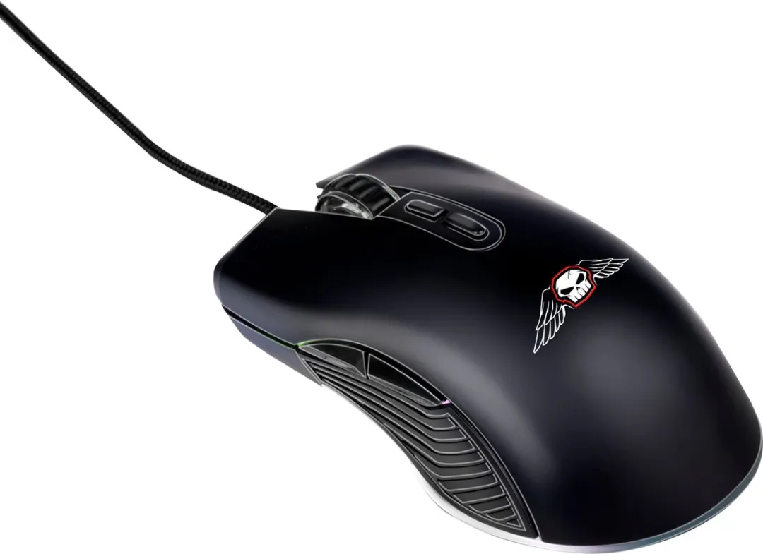 Grundig No Fear Gaming Muis 7200DPI - Zwart