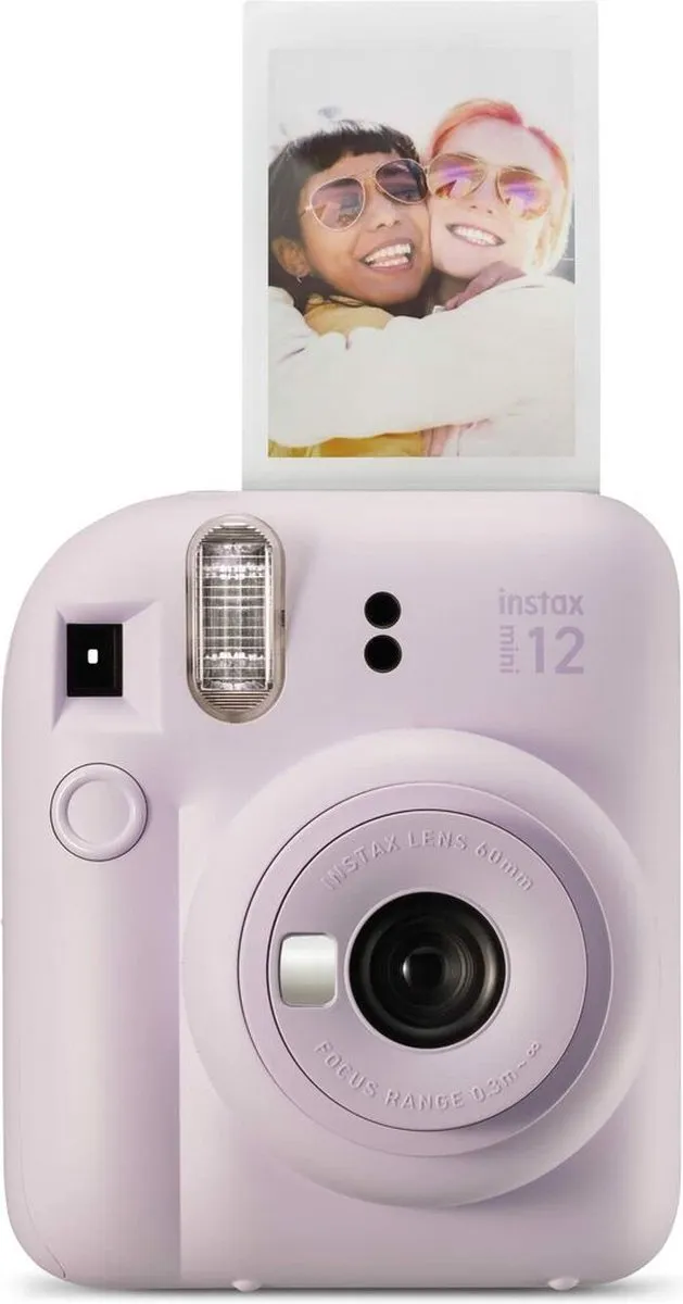 FUJIFILM instax mini 12 - Paarse instantcamera