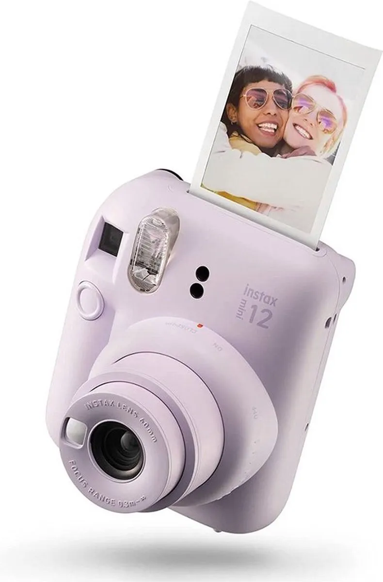 FUJIFILM instax mini 12 - Paarse instantcamera - afbeelding 6 van 6