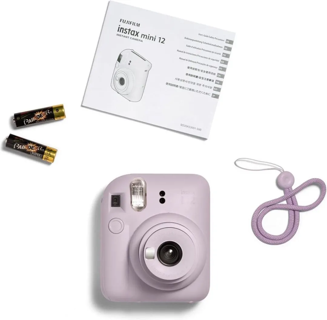 FUJIFILM instax mini 12 - Paarse instantcamera