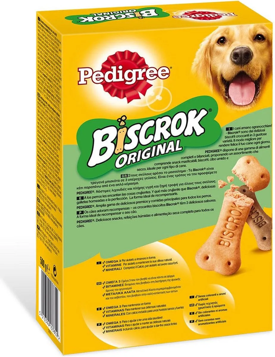 Pedigree Koek Multi Biscrok Kip/Rund/Merg