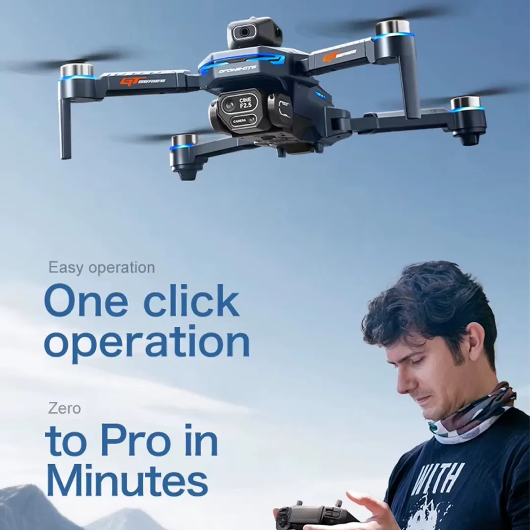 HD Camera Drone - Live Scherm - Obstakelvermijding - Terugkeer Modus