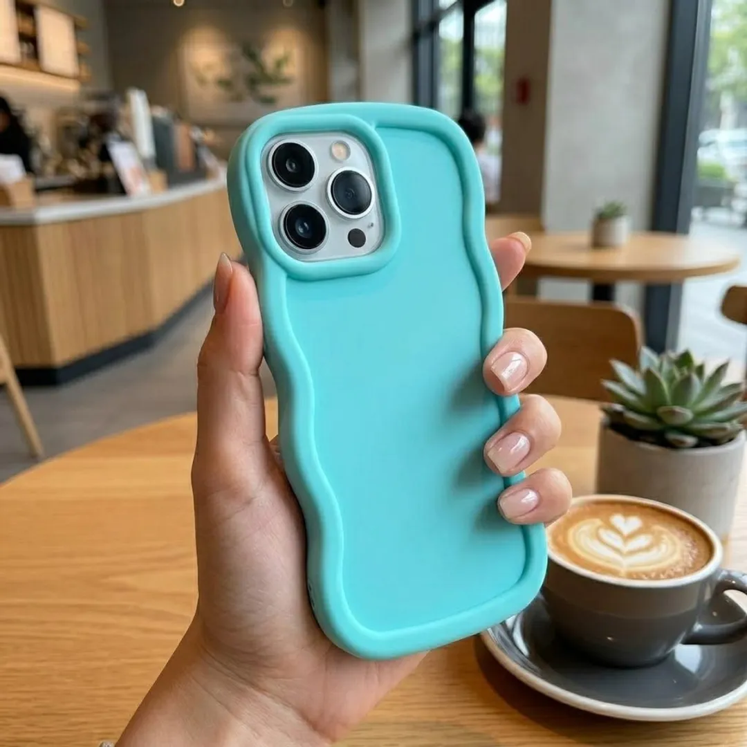 NUVEX iPhone 14 Pro Max Siliconen Hoesje Set - 6 Stuks - Mintgroen/Zwart/Roze