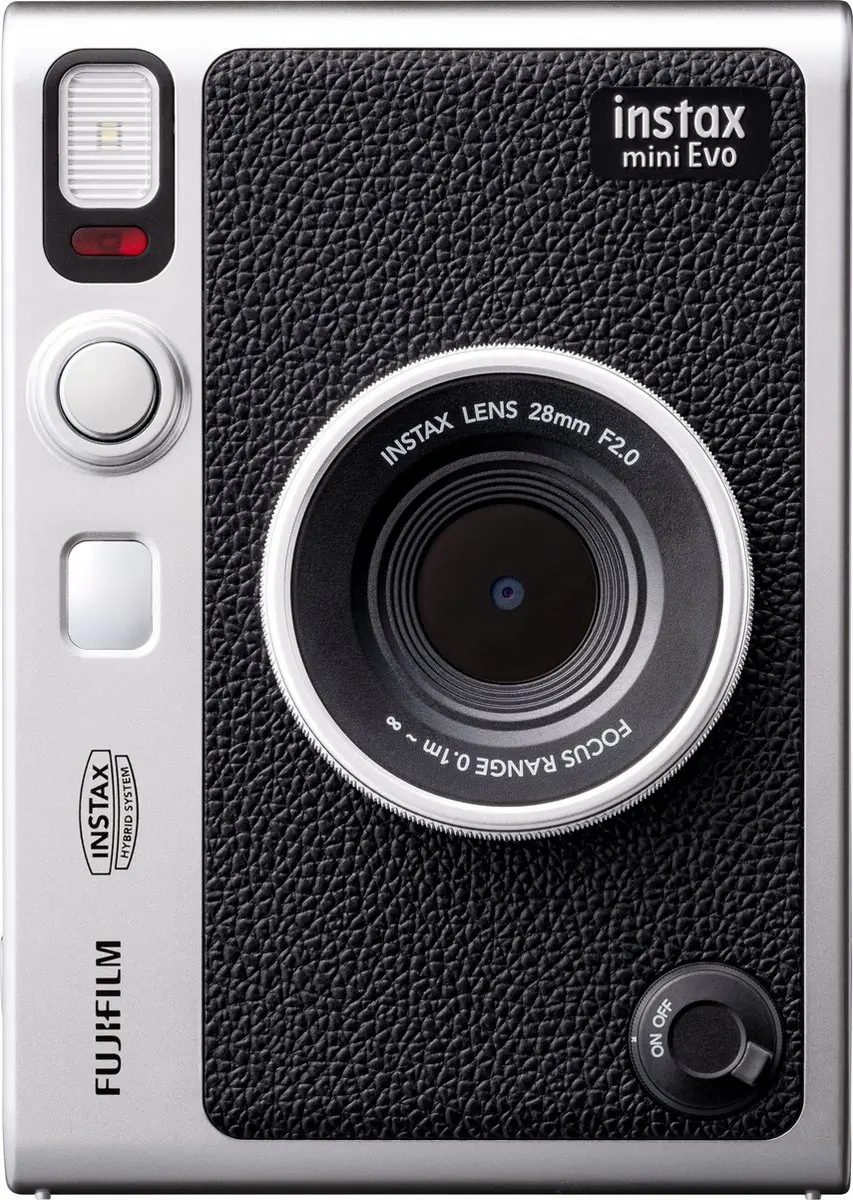 FUJIFILM instax mini Evo Instant Camera - Zwart