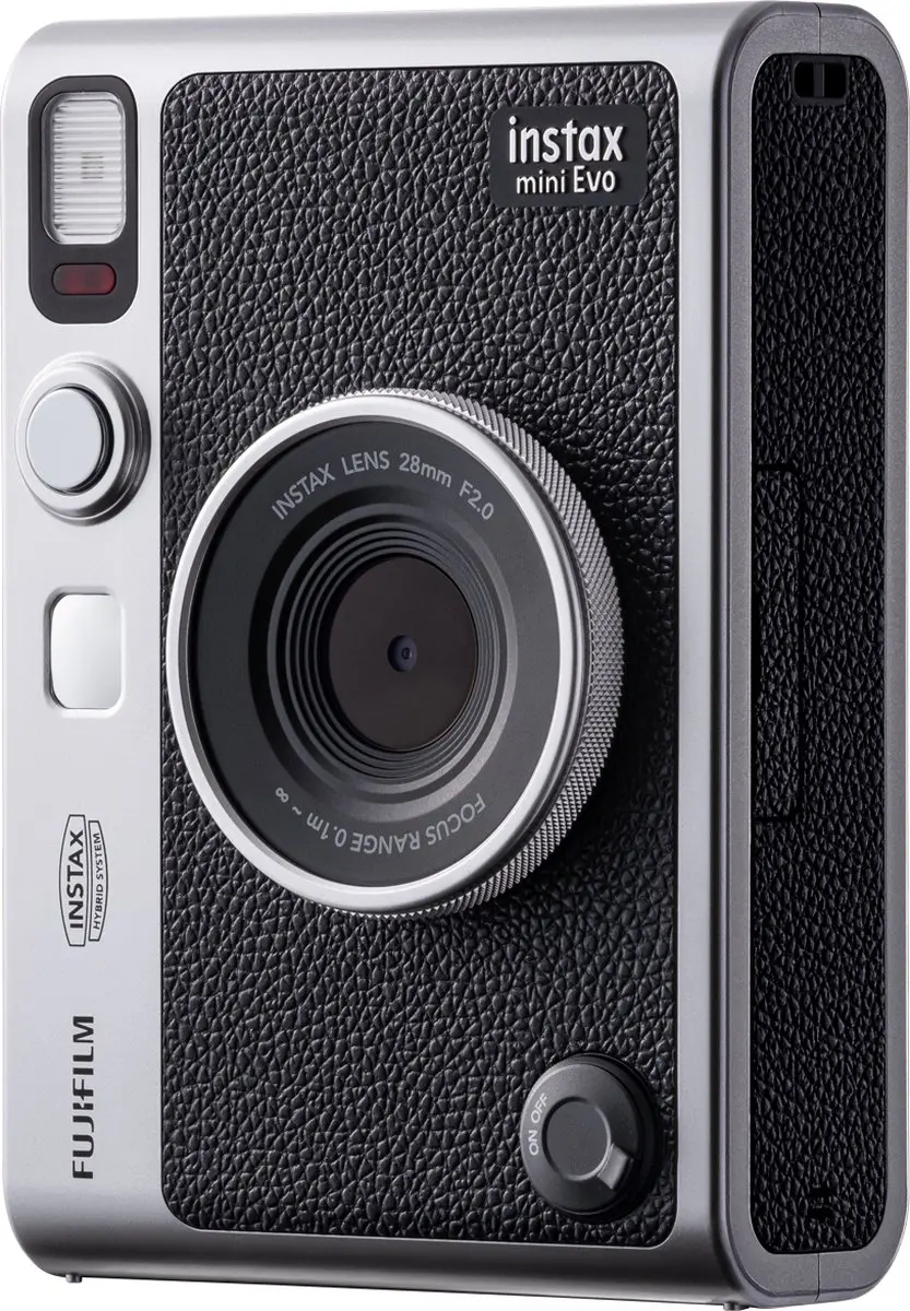 FUJIFILM instax mini Evo Instant Camera - Zwart