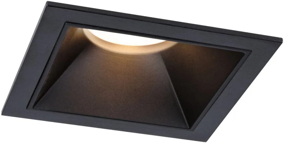 Paulmann LED Inbouwlamp Cole Coin 6W 470lm 2700K - Zwart
