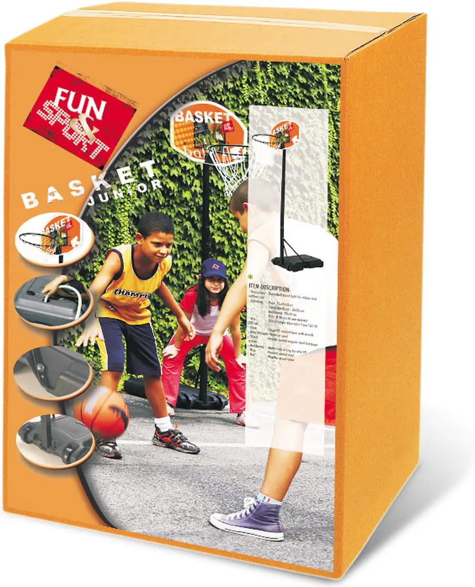 Mondo Basketbal Ring 165-205cm - afbeelding 3 van 4