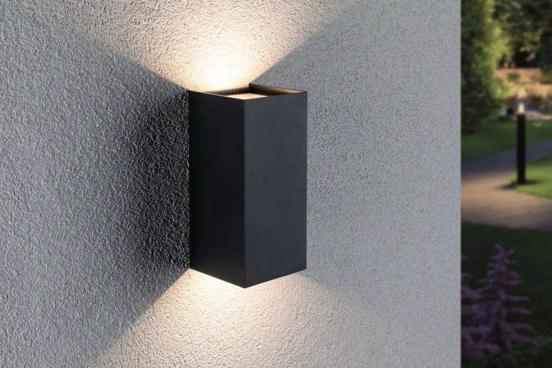 Paulmann LED Wandlamp Flame IP44 Antraciet 2x5,8W 540lm