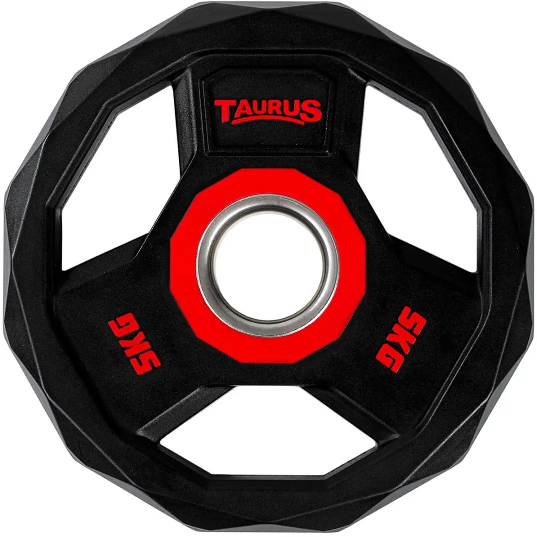 Taurus Polyurethaan Halterschijven 50 mm Pro 5 kg