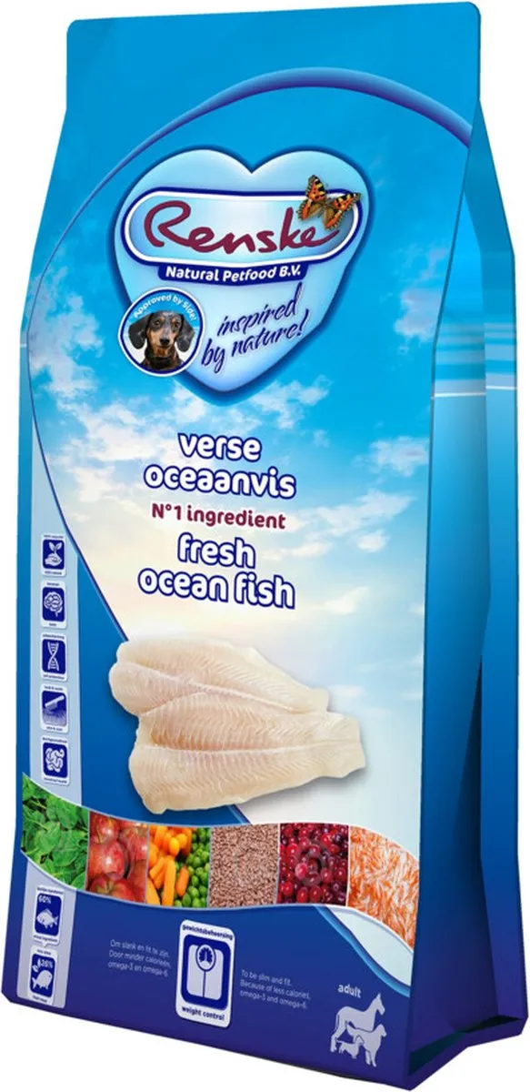 Renske Super Premium Hondenvoer Oceaanvis 12 kg