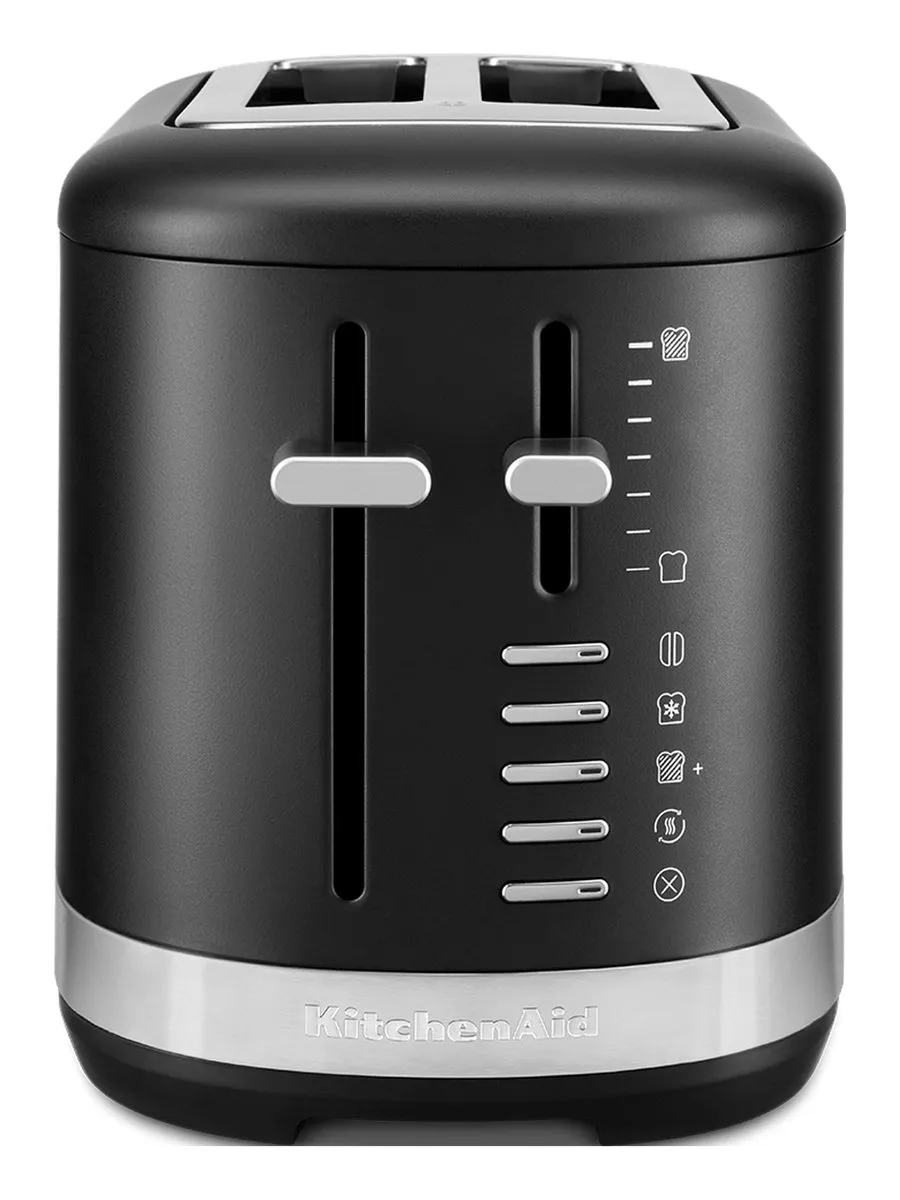 KitchenAid 5KMT2109EBM Broodrooster - 2 Sandwiches - 980W - Zwart