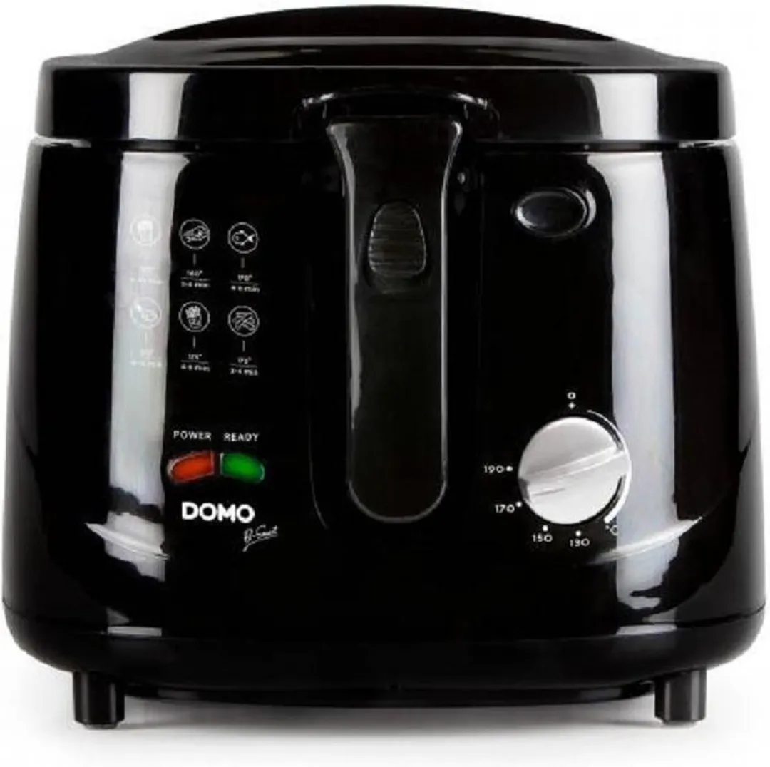 Domo B-Smart DO461FR Frituurpan 2,5L - 1800W - Zwart - afbeelding 6 van 6