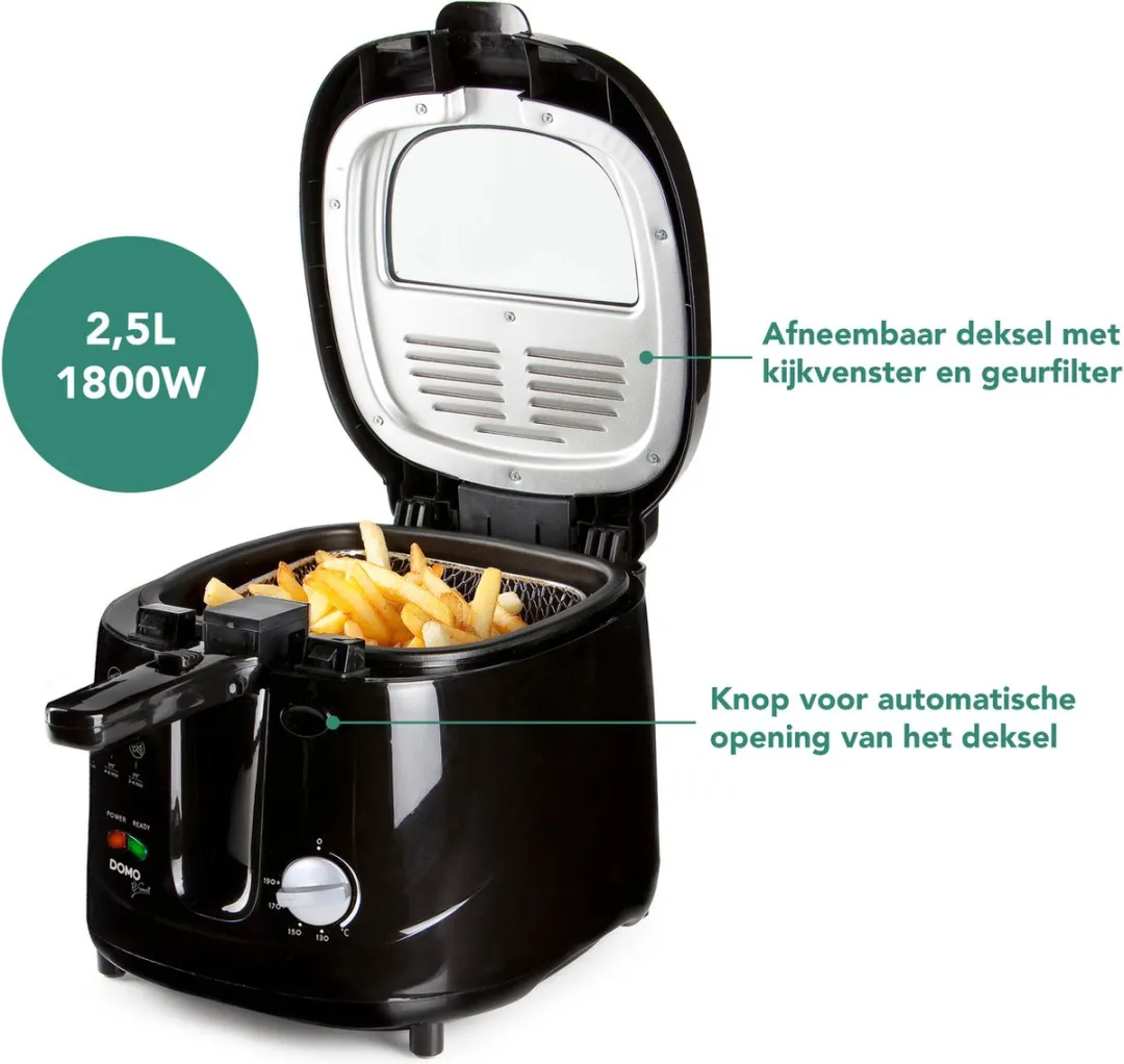 Domo B-Smart DO461FR Frituurpan 2,5L