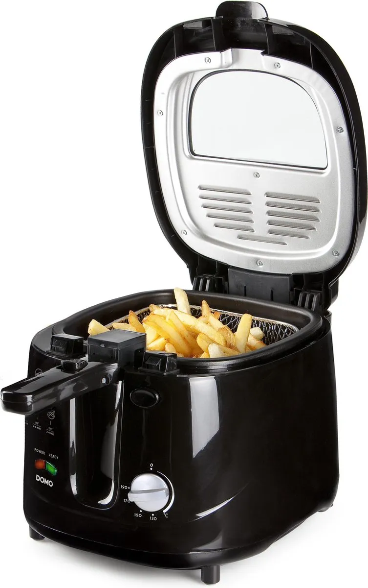 Domo B-Smart DO461FR Frituurpan 2,5L - 1800W - Zwart