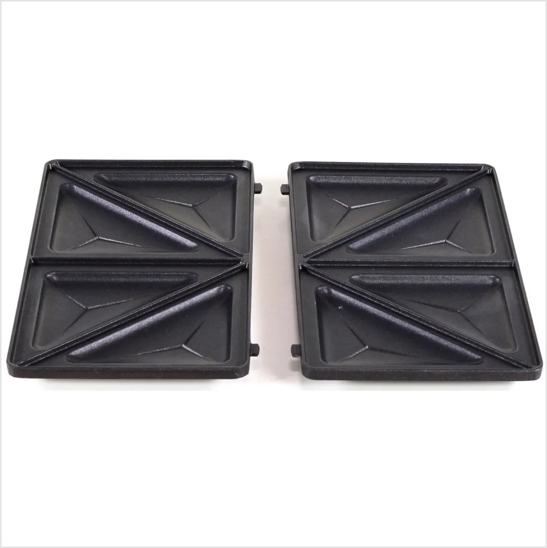 Tefal Snack Collection XA8002 Sandwichplaten - 2 Stuks - Kleurenmix