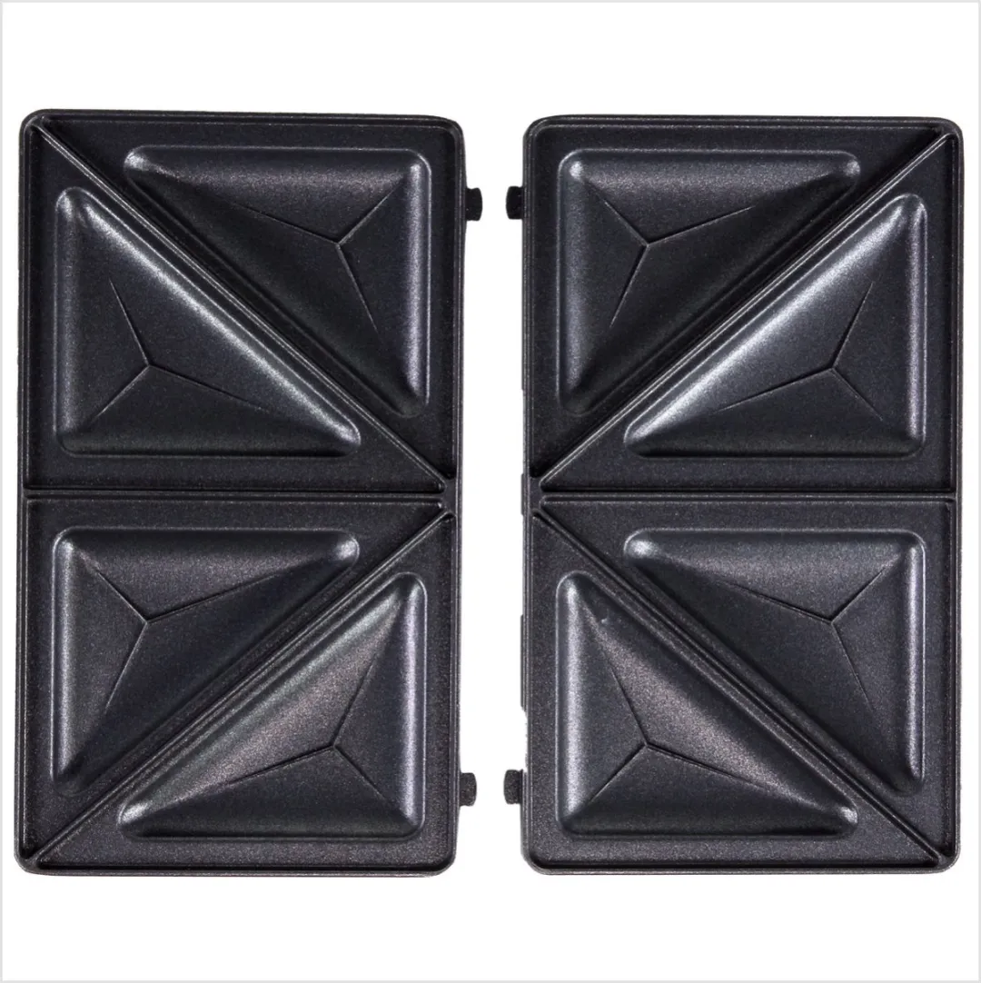 Tefal Snack Collection XA8002 Sandwichplaten - 2 Stuks - Kleurenmix - afbeelding 6 van 6