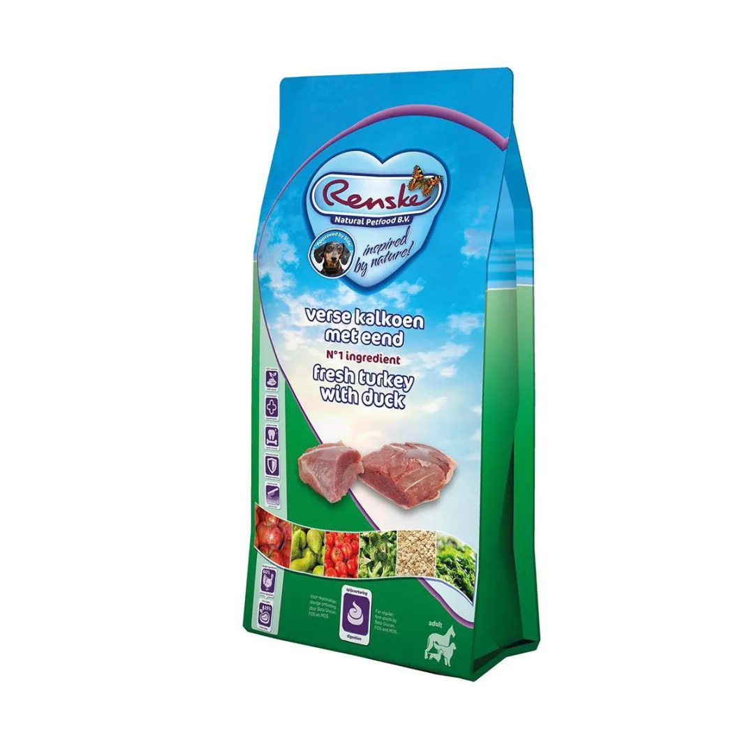 Renske Adult Kalkoen&Eend - Hondenvoer - 2 kg