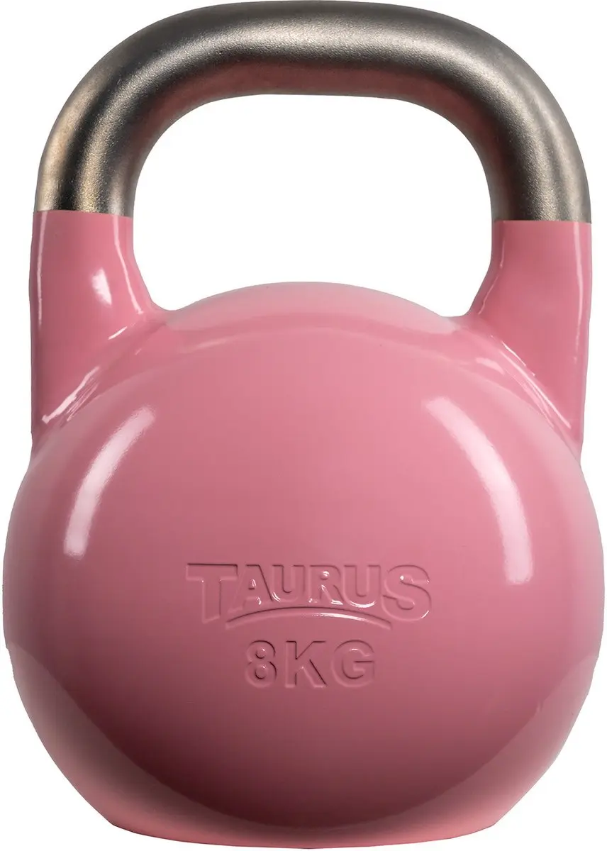 Taurus Competition Kettlebell 8 kg (roze)