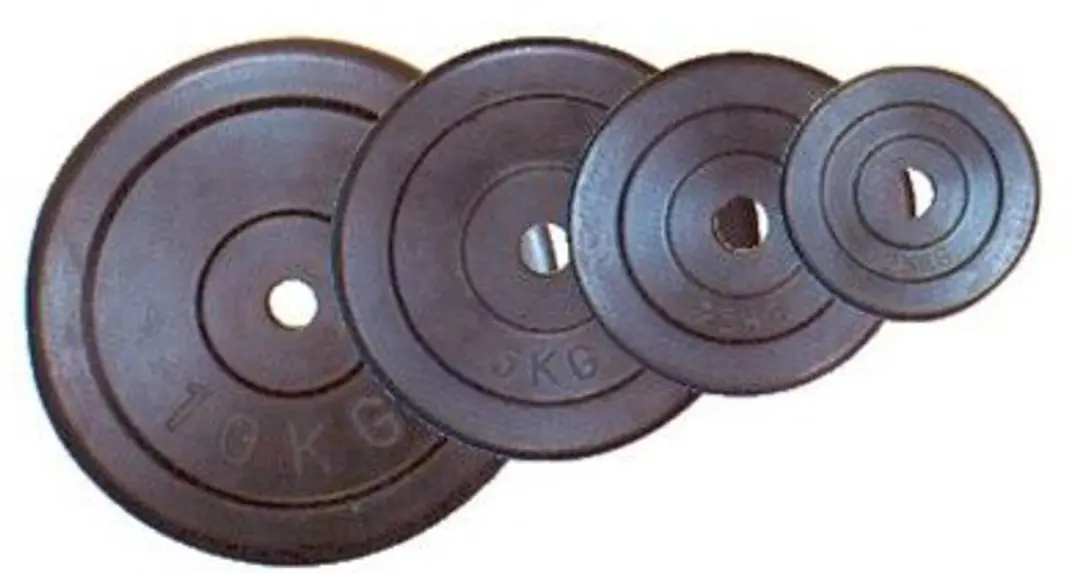 Taurus Halterschijven rubber 10 kg