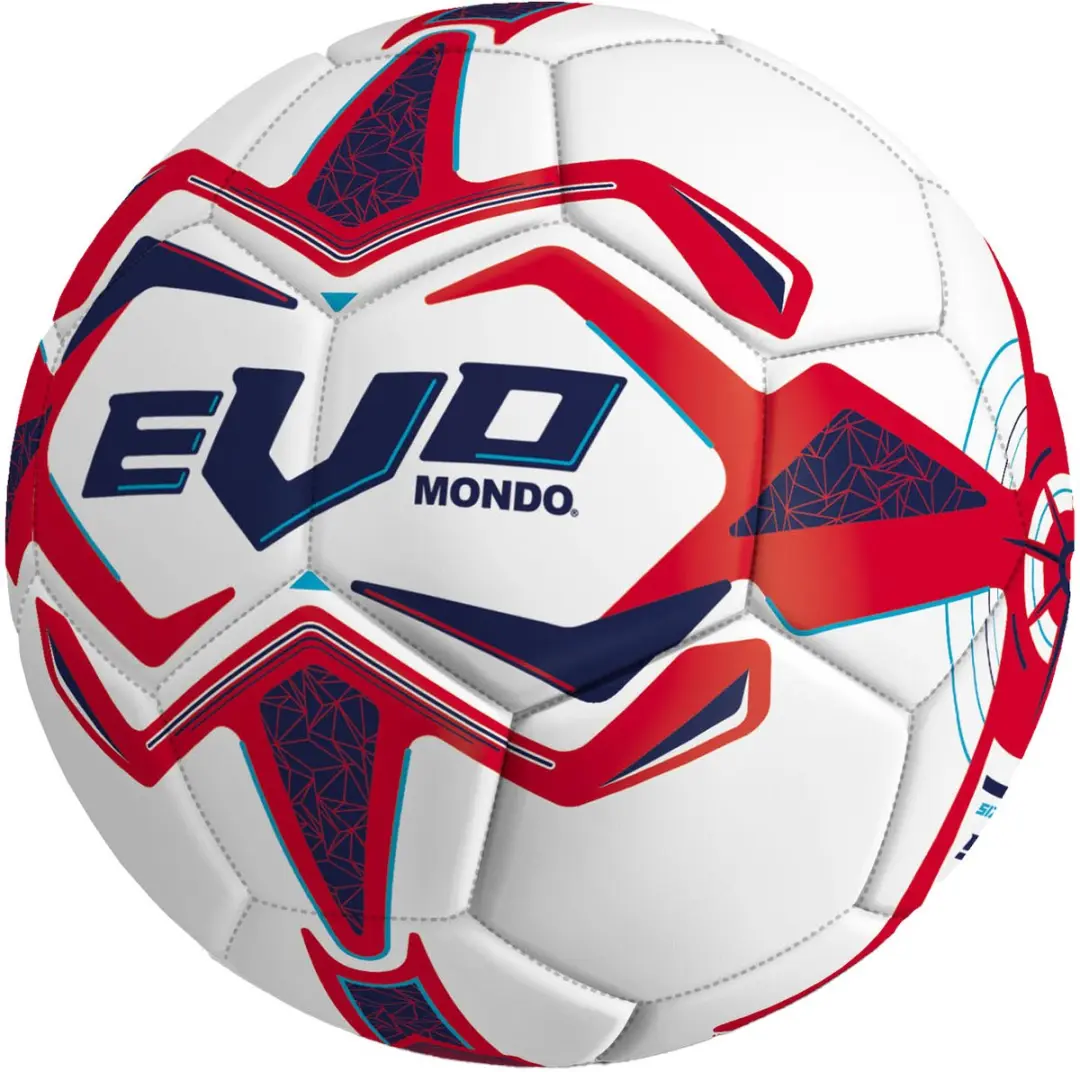 Mondo Voetbal Evo - Maat 5 - Wit - afbeelding 2 van 2