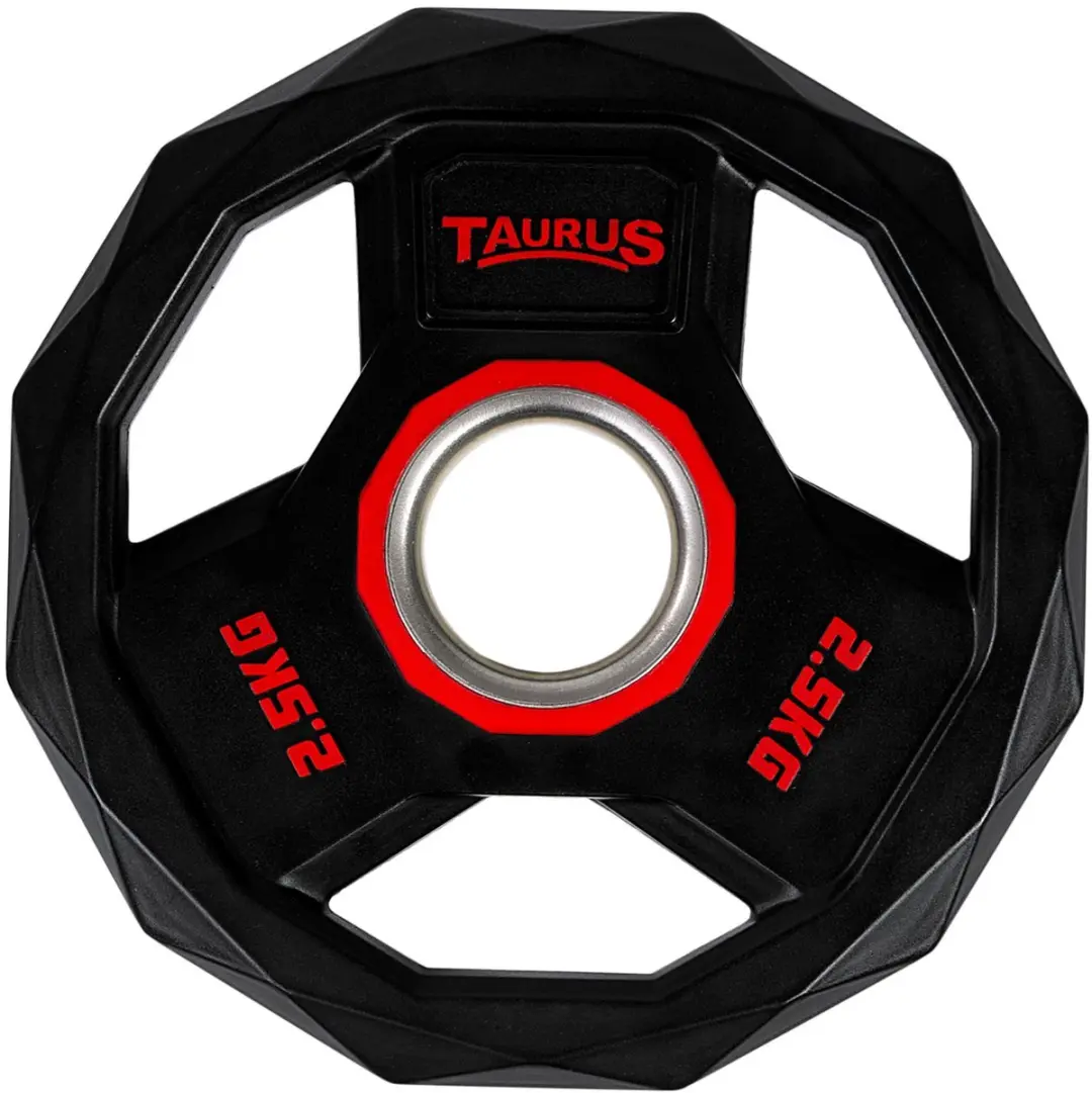 Taurus Polyurethaan Halterschijven 50 mm Pro 2,5 kg