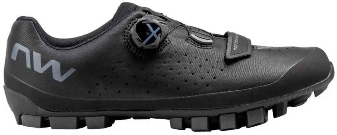 Northwave Hammer Plus Wide MTB-schoenen - Zwart/Donkergrijs - afbeelding 2 van 6