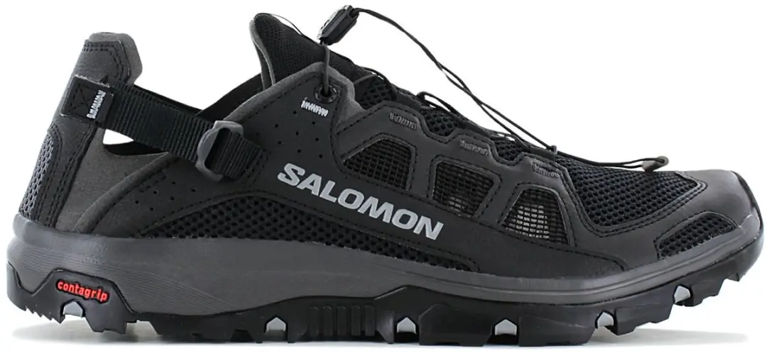 Salomon Techamphibian 5 Heren Outdoorschoenen - Zwart - afbeelding 2 van 6