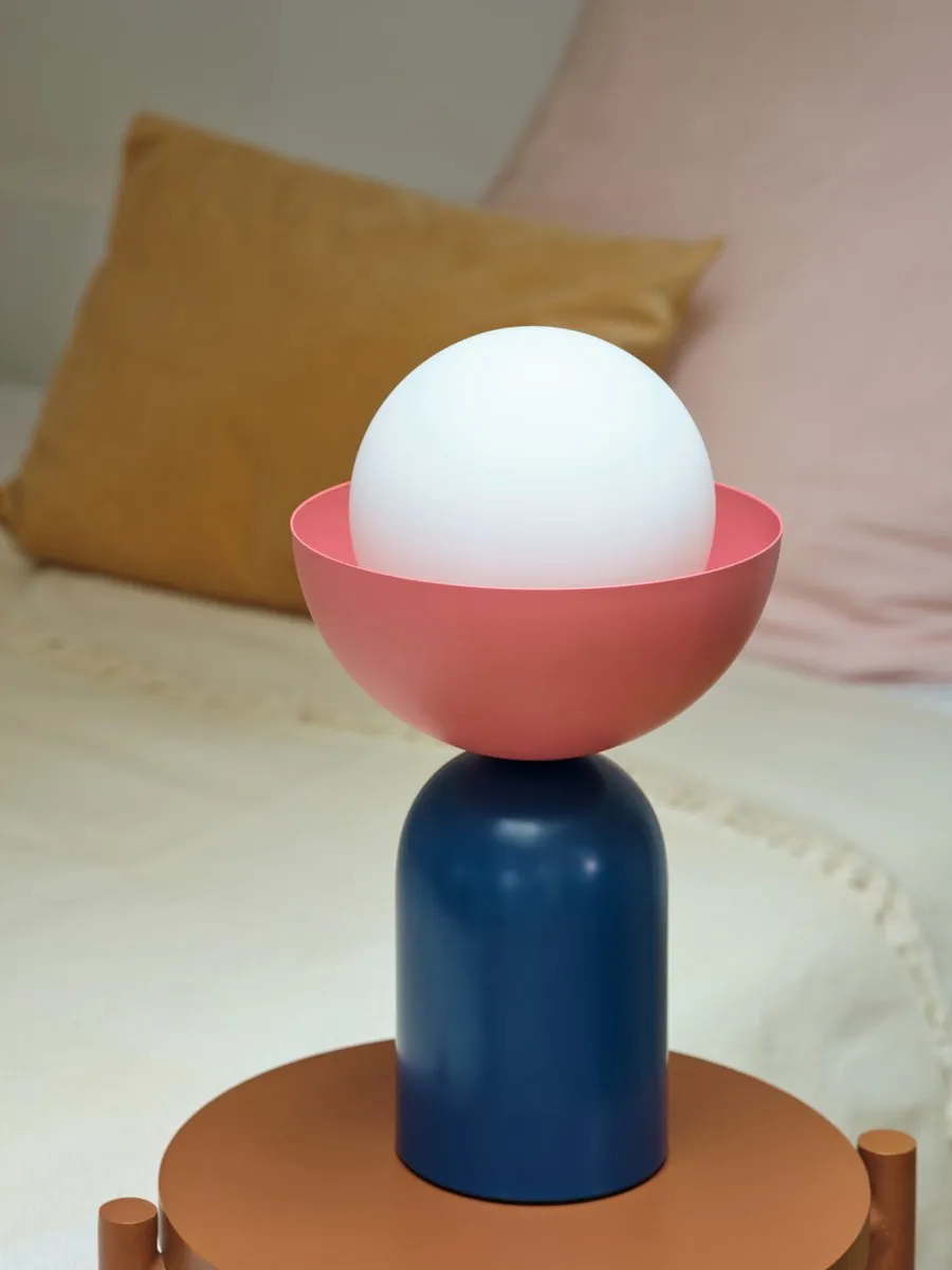 Osram Decor Bowl Table E14 Tafellamp - Blauw/Roze - afbeelding 6 van 6