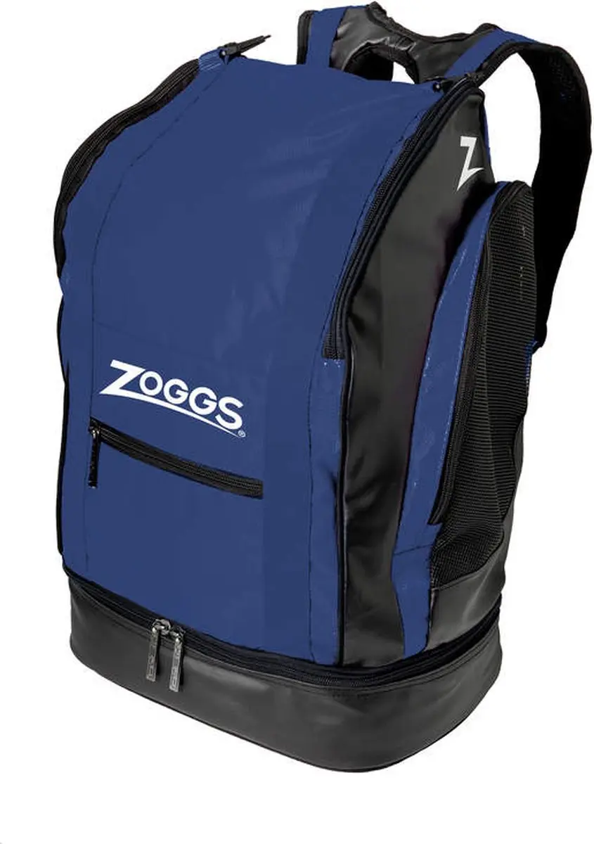 Zoggs Tour Back Pack 40L Rugzak - Navy Zwart - afbeelding 2 van 3