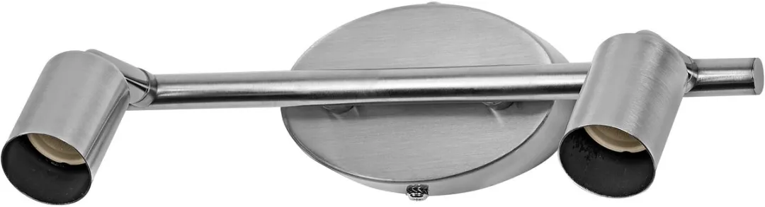 Osram LED Spot Cylinder plafondspot 2x GU10 - Geborsteld nikkel