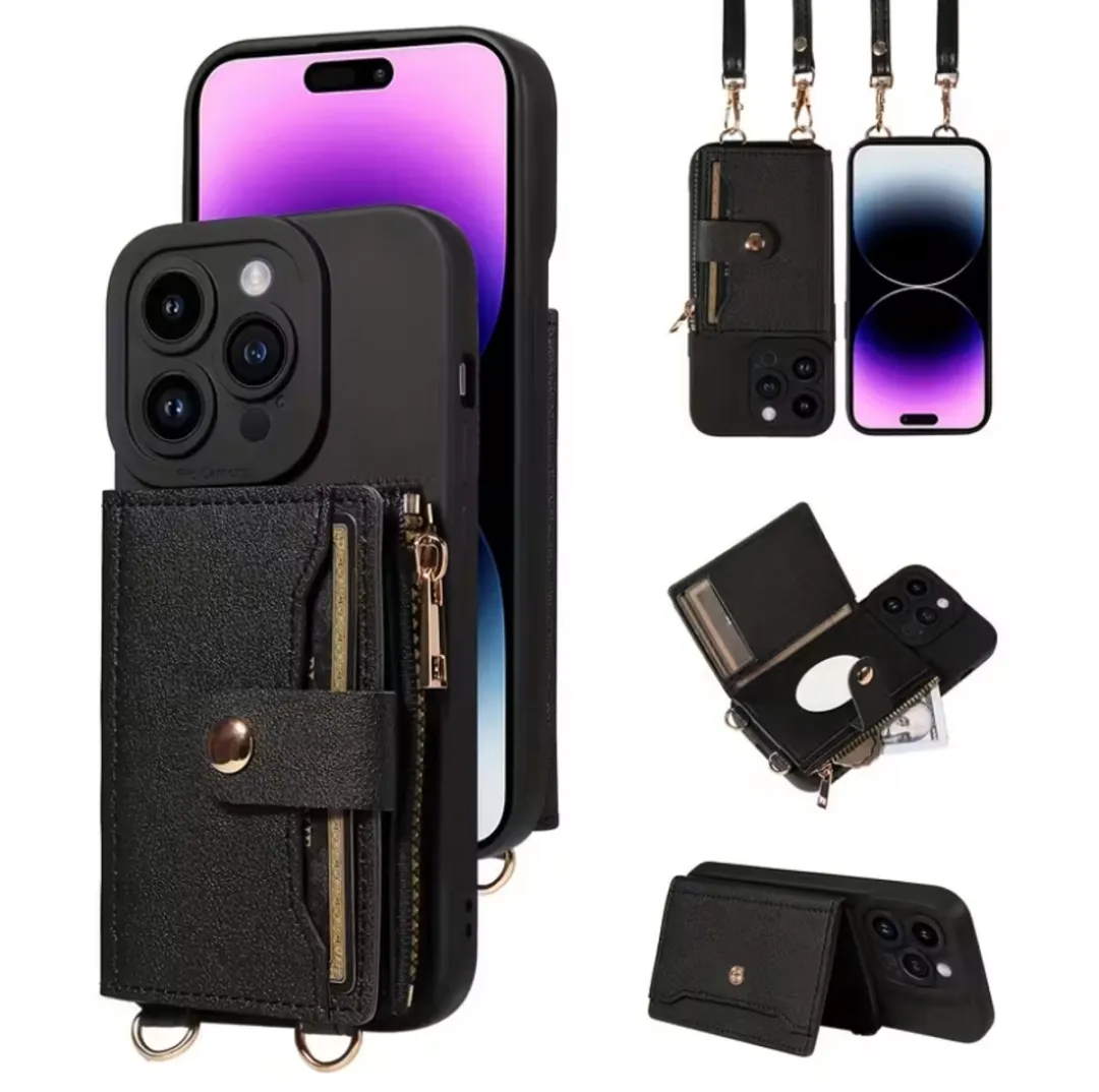 NUVEX iPhone 14 Pro Hoesje met Portemonnee