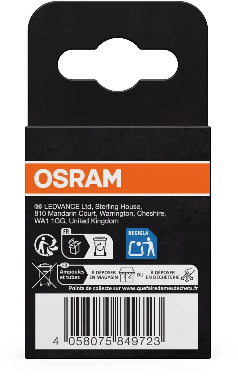 Osram Vintage 1906 LED E14 Tubular Amber 1.6W - 50lm - afbeelding 6 van 6