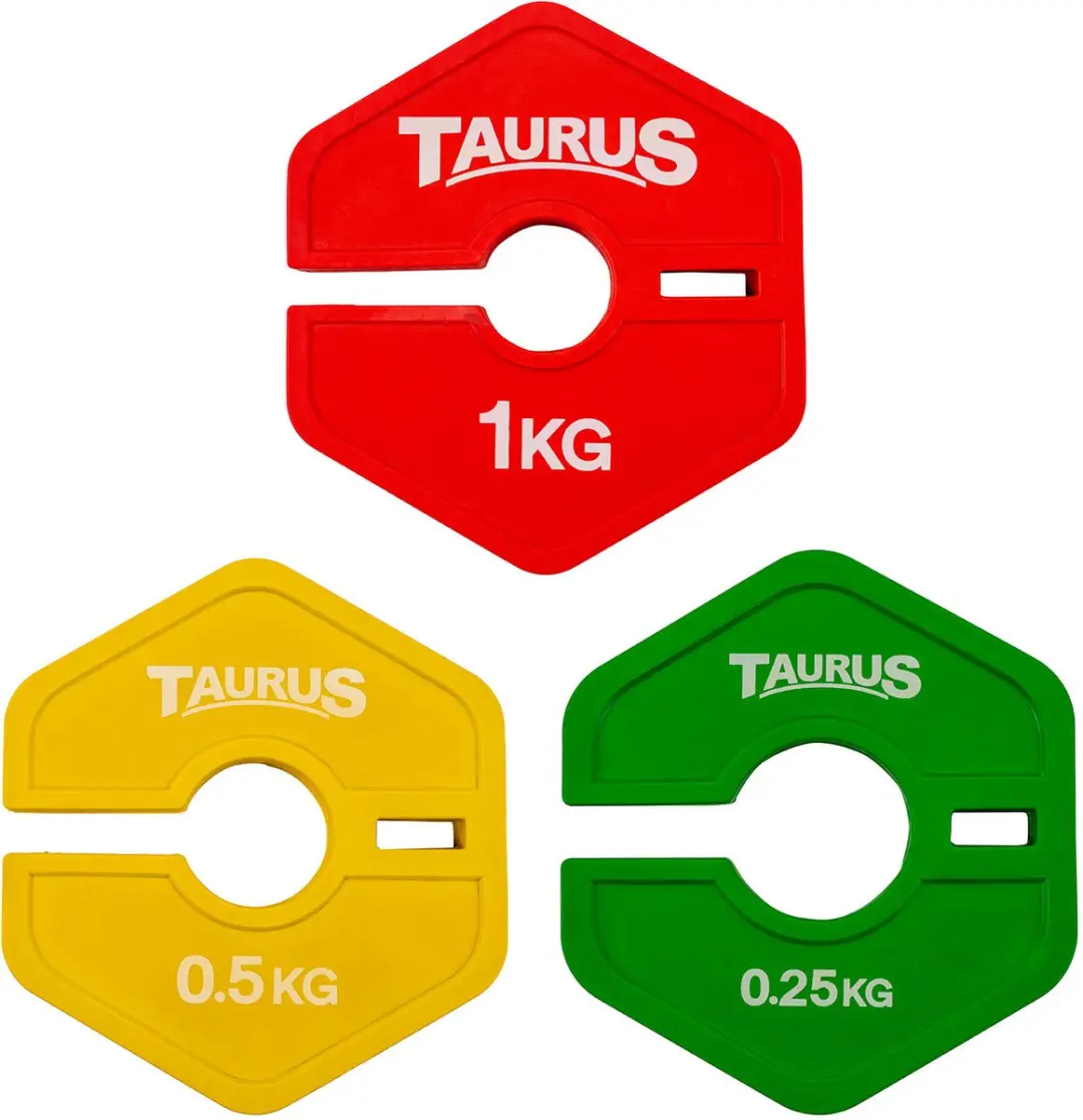 Taurus Micro Flex Fractional Plates 0.25kg Groen