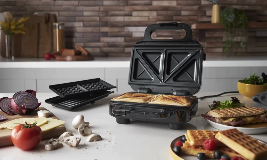 Russell Hobbs Creations 3-in-1 Sandwichmaker Tosti Grill 26810-56 - 820W - Zwart