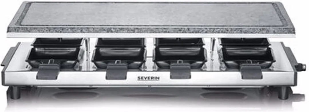 Severin RG 2374 Raclettegrill - 8 Pannetjes 1500W - afbeelding 6 van 6