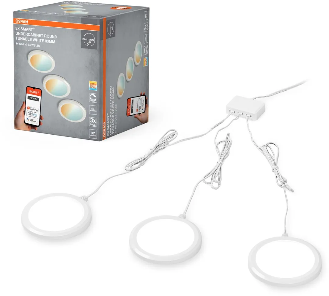 Osram SMART+ WiFi Onderkastverlichting Rond 6.5W 375lm