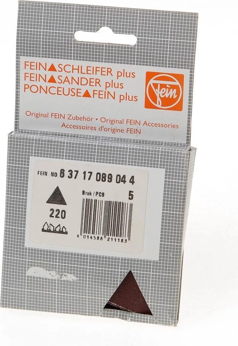 Fein Schuurblad Driehoek K220