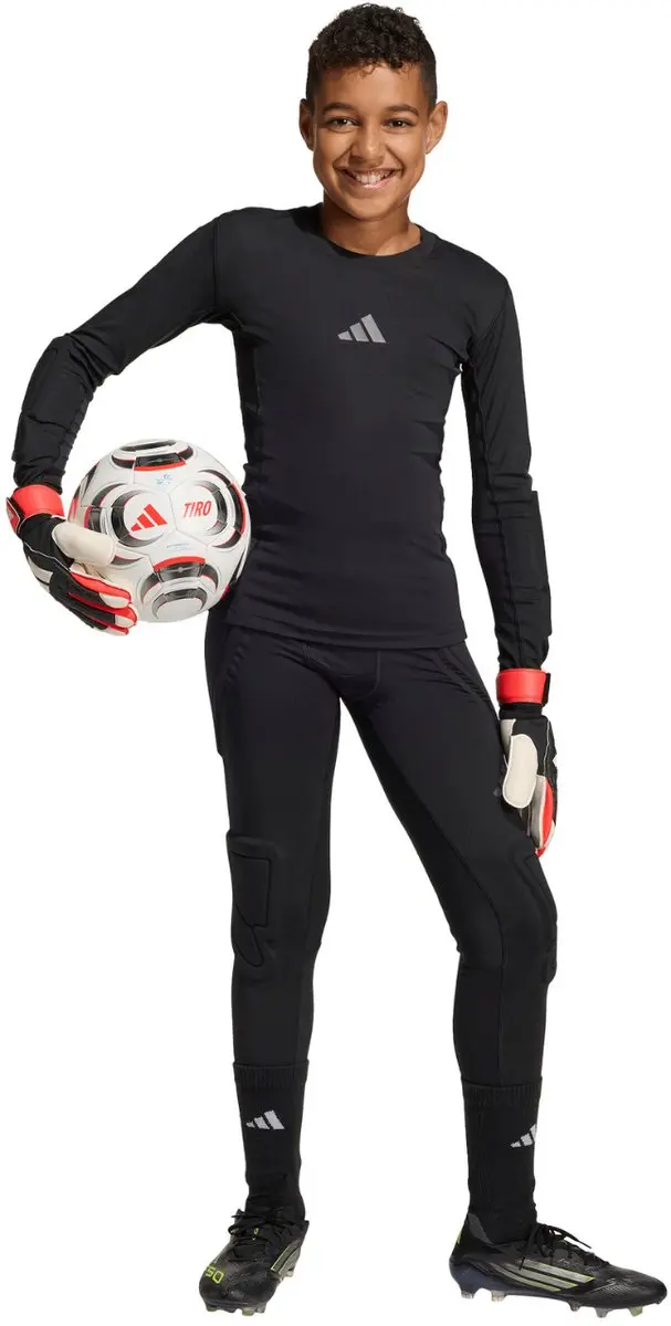 adidas Padded Keepershirt Kinderen Zwart - 152 - afbeelding 2 van 6