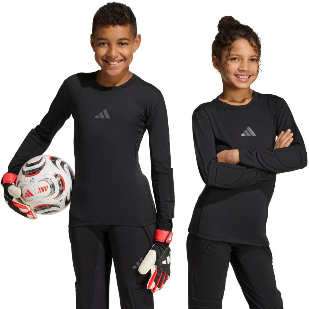 adidas Padded Keepershirt Kinderen Zwart
