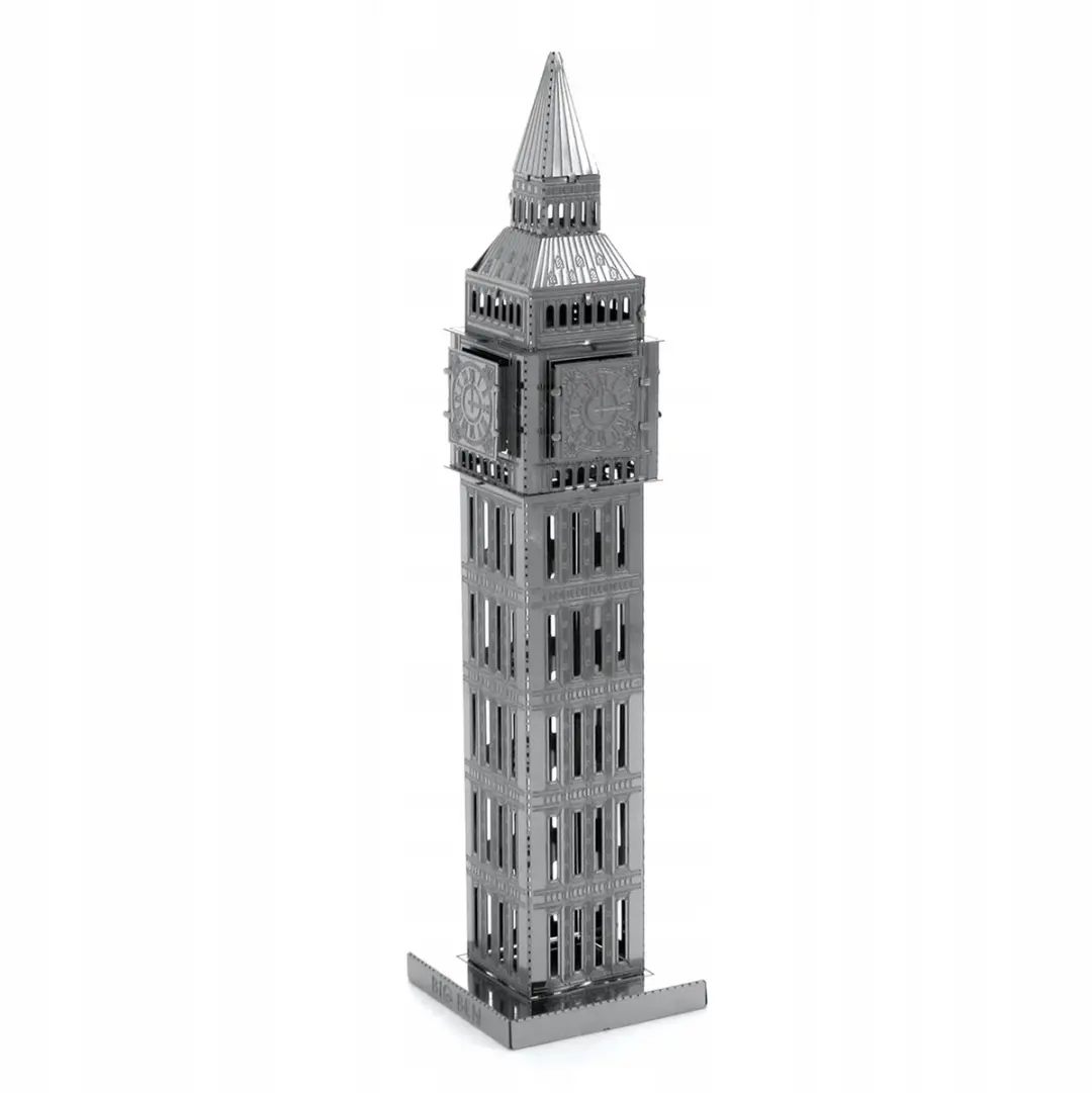 Metal Earth Big Ben 3D Puzzel - afbeelding 6 van 6