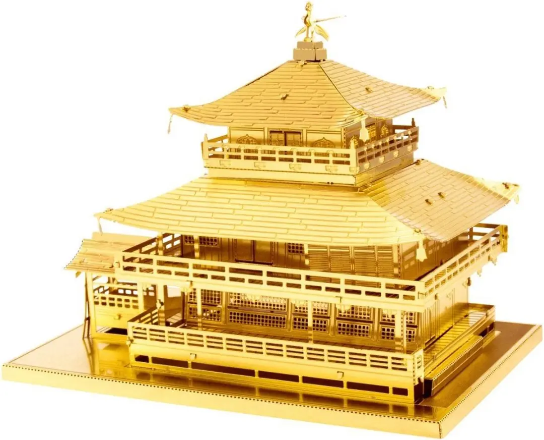 Metal Earth Gold Kinkaku-ji 3D Puzzel - afbeelding 2 van 6