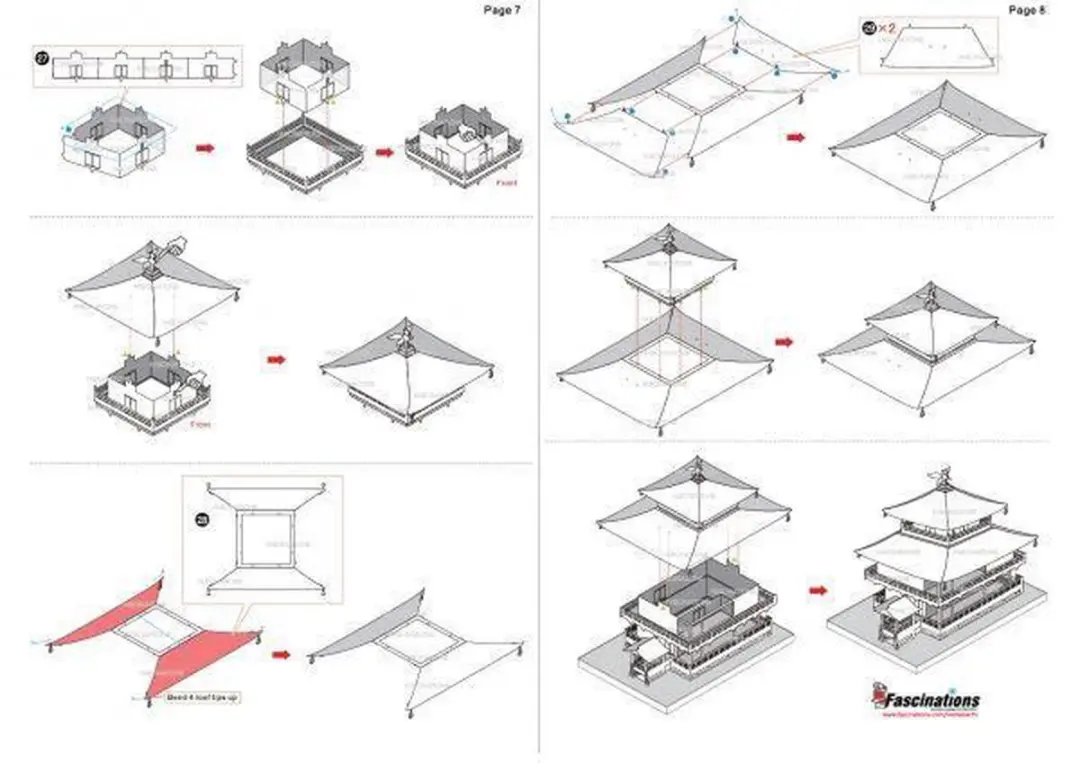 Metal Earth Gold Kinkaku-ji 3D Puzzel - afbeelding 6 van 6