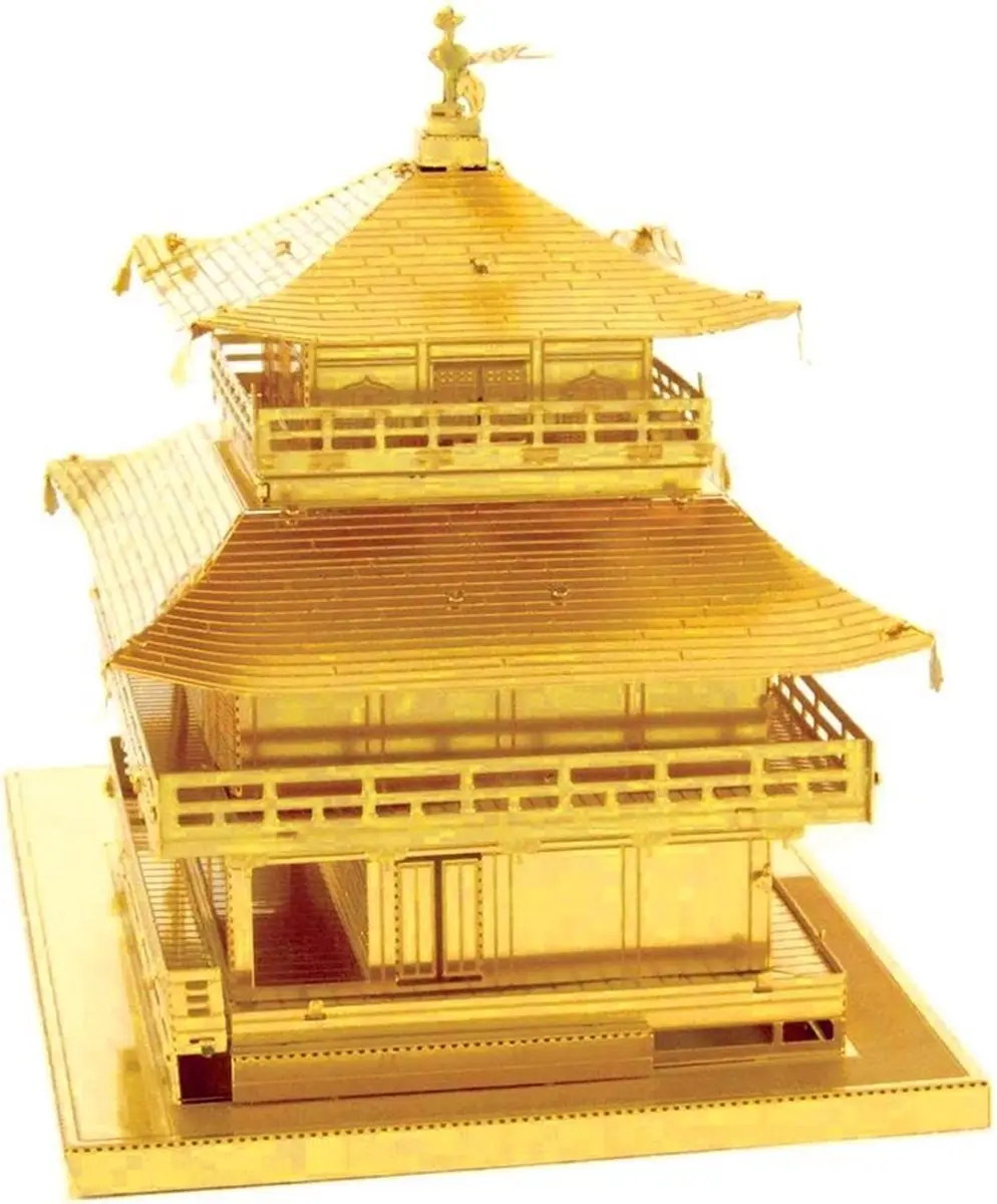 Metal Earth Gold Kinkaku-ji 3D Puzzel - afbeelding 3 van 6