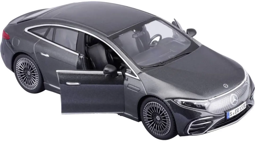 Maisto Mercedes-Benz EQS 2020 1/24 Auto - Grijs Metallic - afbeelding 2 van 6