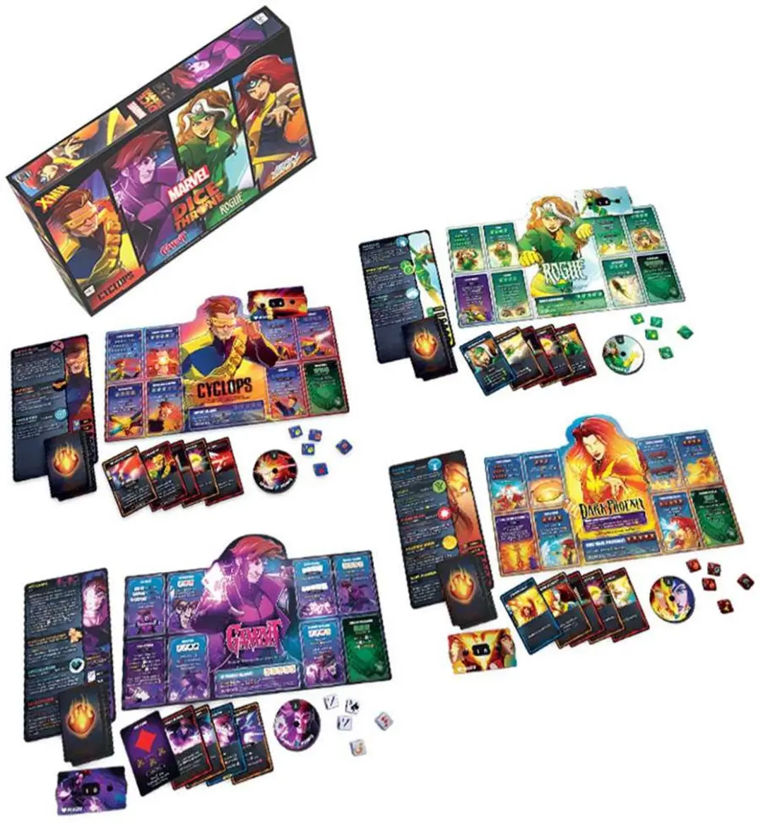 Asmodee Dice Throne Marvel X-Men Box 2 - Dobbelstrijd - afbeelding 2 van 3