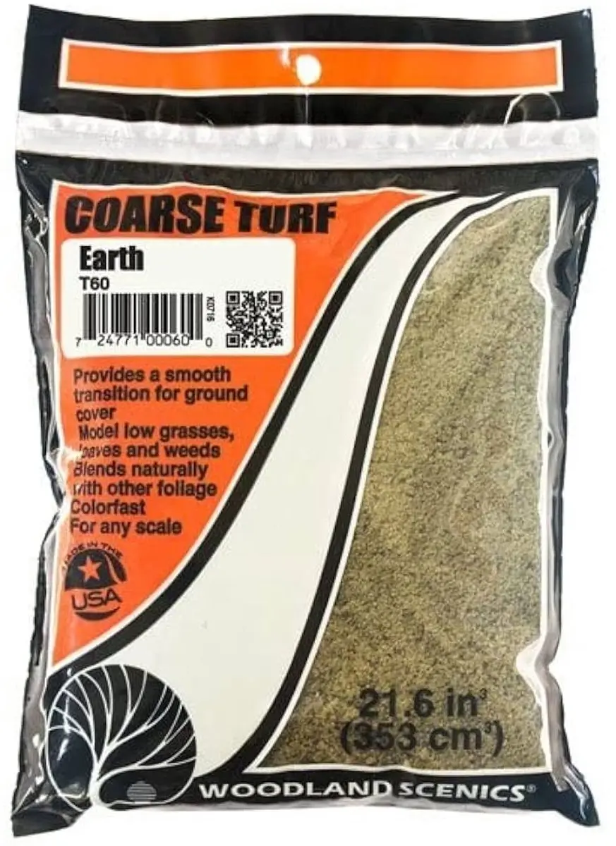 Woodland Scenics T60 Coarse Turf Earth