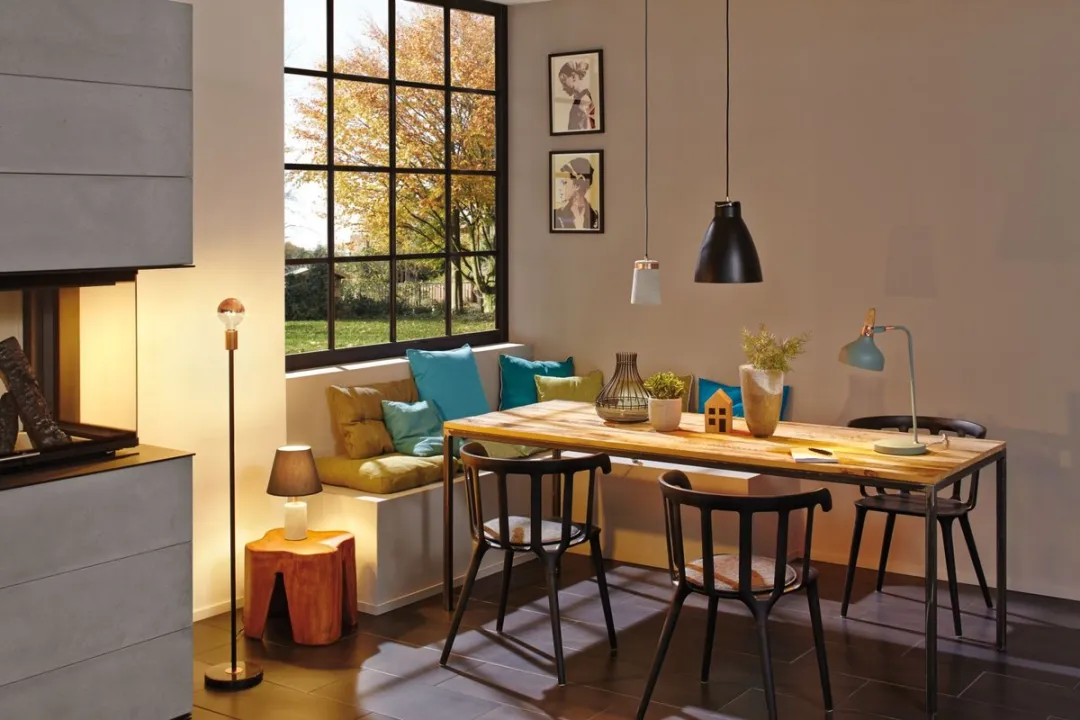 Paulmann Neordic Hanglamp Roald E27 20W - Zwart mat, Koper mat