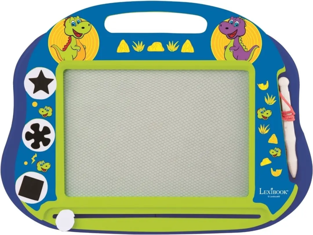 Lexibook Dino Magnetisch Tekenbord A5 - Meerkleurig - afbeelding 3 van 6